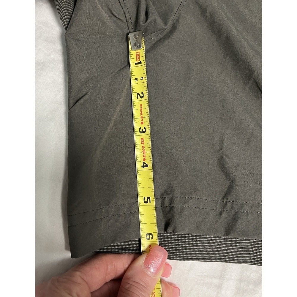 REI Co-op Women's Hiking Trail Shorts Olive Green Mid Rise Size 14 Outdoors - Picture 9 of 12